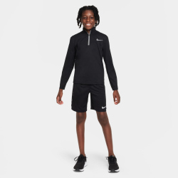 NIKE Dri-FIT Poly+ Trainingsoberteil Jungen black/reflective silv L (147-158 cm)