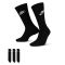 3er Pack NIKE Sportswear Everyday Essential Crew-Socken 010 - black/white 34-38