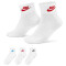 3er Pack NIKE Everyday Essential Ankle Socks multi-color 34-38
