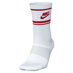 NIKE Sportswear Everyday Essential Retro-Sportsocken white/university red/university red 34-38