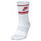 NIKE Sportswear Everyday Essential Retro-Sportsocken white/university red/university red 34-38