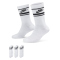3er Pack NIKE Sportswear Everyday Essential Retro-Sportsocken 103 - white/black/black 34-38