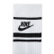 NIKE Sportswear Everyday Essential Retro-Sportsocken white/black/black 34-38