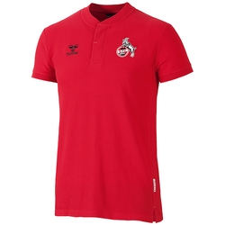 hummel 1. FC Köln Travel Poloshirt Kinder true red 128