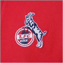 hummel 1. FC Köln Travel Poloshirt Kinder true red 128