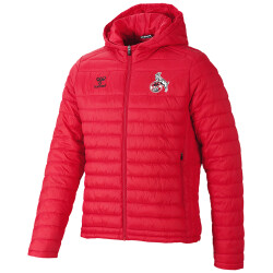 hummel 1. FC Köln Travel Steppjacke mit Kapuze...
