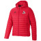 hummel 1. FC Köln Travel Steppjacke mit Kapuze 2022/23 true red S