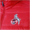 hummel 1. FC Köln Travel Steppjacke mit Kapuze 2022/23 true red S