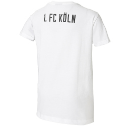 hummel 1. FC K&ouml;ln Monaco Fanshirt 2022/23 Kinder white 116