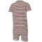 hummel 1. FC K&ouml;ln gestreifter Strampler/Schlafanzug f&uuml;r Babys white asparagus stripe 56