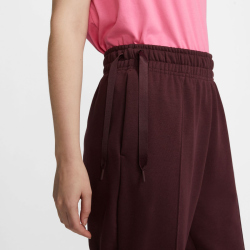 NIKE Sportswear Oversized Fleece Hose Damen burgundy crush S