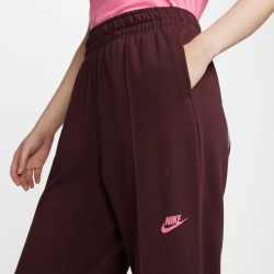 NIKE Sportswear Oversized Fleece Hose Damen burgundy crush S