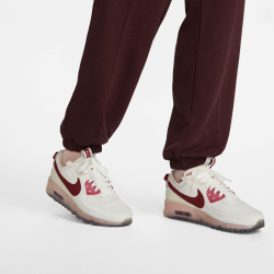 NIKE Sportswear Oversized Fleece Hose Damen burgundy crush S