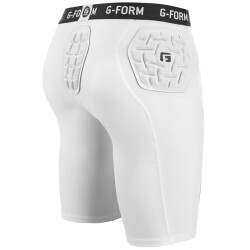 G-FORM Pro gepolsterte Unterziehshorts Herren white S