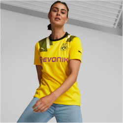 PUMA BVB Borussia Dortmund CUP Trikot 2022/23 mit Sponsor...