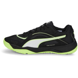 PUMA SolarSTRIKE II Hallenschuhe PUMA black/PUMA white/fizzy light 40