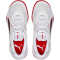 PUMA SolarSTRIKE II Hallenschuhe PUMA white/PUMA black/high risk red 44