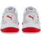 PUMA SolarSTRIKE II Hallenschuhe PUMA white/PUMA black/high risk red 44