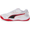 PUMA SolarSTRIKE II Hallenschuhe PUMA white/PUMA black/high risk red 47