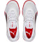 PUMA SolarSTRIKE II Hallenschuhe PUMA white/PUMA black/high risk red 47