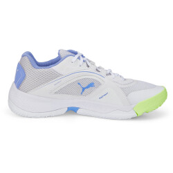 PUMA SolarSTRIKE II Hallenschuhe PUMA white/fizzy...