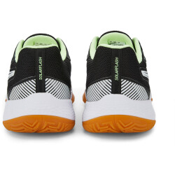 PUMA SolarFLASH II Hallenschuhe PUMA black/PUMA white/fizzy light/gum 48