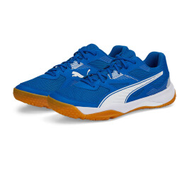 PUMA SolarFLASH II Hallenschuhe puma royal/puma white/gum 40