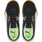 PUMA SolarFLASH II Hallenschuhe Kinder PUMA black/PUMA white/fizzy light/gum 30