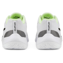 PUMA SolarFLASH II Hallenschuhe Kinder PUMA white/PUMA black/fizzy light 35.5
