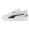 PUMA SolarFLASH II Hallenschuhe Kinder PUMA white/PUMA black/fizzy light 35.5