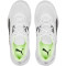 PUMA SolarFLASH II Hallenschuhe Kinder PUMA white/PUMA black/fizzy light 35.5