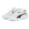 PUMA SolarFLASH II Hallenschuhe Kinder puma white/puma black/fizzy light 37