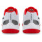 PUMA SolarFLASH II Hallenschuhe Kinder PUMA white/PUMA black/high risk red 31
