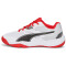 PUMA SolarFLASH II Hallenschuhe Kinder PUMA white/PUMA black/high risk red 32