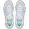 PUMA SolarFLASH II Hallenschuhe Kinder PUMA white/nitro blue/fizzy light 30