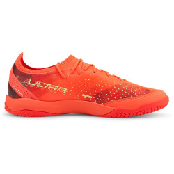 PUMA Ultra Ultimate Court Fußballschuhe Herren fiery coral/fizzy light/puma black 48.5