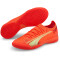 PUMA Ultra Ultimate Court Fußballschuhe Herren fiery coral/fizzy light/puma black 48.5
