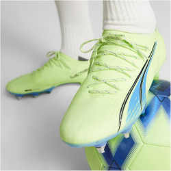 PUMA Ultra Ultimate MxSG Stollen-Fu&szlig;ballschuhe fizzy light/parisian night/blue glimmer 38.5