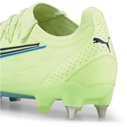 PUMA Ultra Ultimate MxSG Stollen-Fu&szlig;ballschuhe fizzy light/parisian night/blue glimmer 41