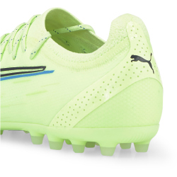 PUMA Ultra Ultimate MG Fußballschuhe Herren fizzy light/parisian night/blue glimmer 46