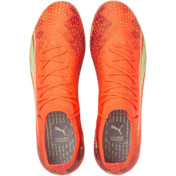 PUMA Ultra Ultimate MG Multi-Ground Fu&szlig;ballschuhe Herren fiery coral/fizzy light/puma black 42