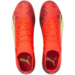 PUMA Ultra Match FG/AG Fußballschuhe Herren fiery coral/fizzy light/puma black 46
