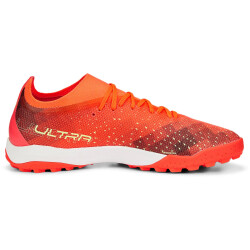 PUMA Ultra Match TT Multinocken-Fußballschuhe Herren fiery coral/fizzy light/puma black 48.5