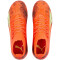 PUMA Ultra Pro FG/AG Fußballschuhe Kinder fiery coral/fizzy light/puma black 38.5
