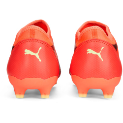 PUMA Ultra Match Laceless FG/AG Fu&szlig;ballschuhe Kinder fiery coral/fizzy light/puma black 28