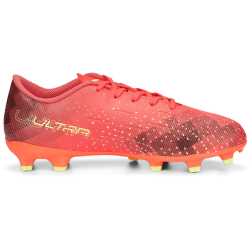 PUMA Ultra Play FG/AG Fu&szlig;ballschuhe Kinder fiery coral/fizzy light/puma black 28