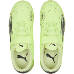 PUMA Ultra Play IT Hallen-Fu&szlig;ballschuhe mit Klettverschluss Kinder fizzy light/parisian night/blue glimmer 28