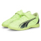 PUMA Ultra Play IT Hallen-Fu&szlig;ballschuhe mit Klettverschluss Kinder fizzy light/parisian night/blue glimmer 28