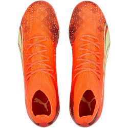 PUMA Ultra Pro FG/AG Fußballschuhe Herren fiery coral/fizzy light/puma black 45