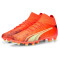 PUMA Ultra Pro FG/AG Fußballschuhe Herren fiery coral/fizzy light/puma black 45
